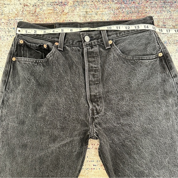 Vintage Levi’s 501 black/gray made in USA from 90s - Picture 8 of 16
